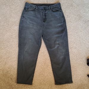 American Eagle High Rise Curvy Mom Jean XS